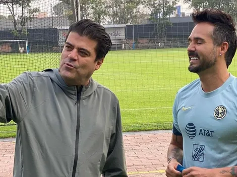 VIDEO: El galán de telenovelas, José Ron, entrena con el América como castigo y hace otra apuesta con Jorge 'Burro' Van Rankin