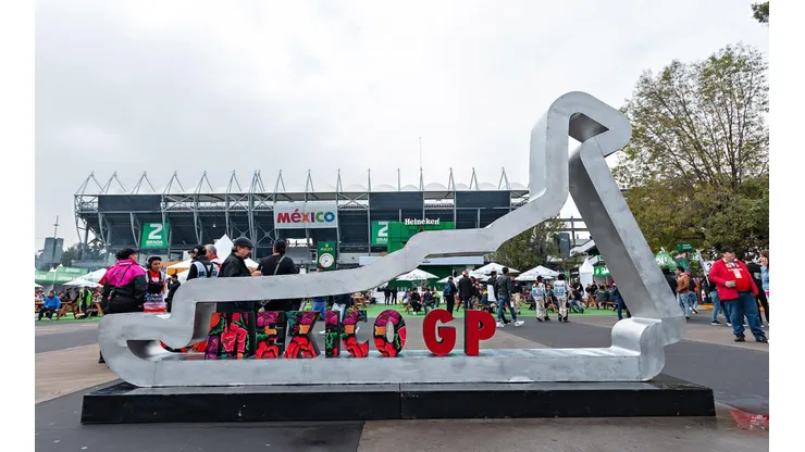 El Autódromo Hermanos Rodríguez de la Ciudad de México.