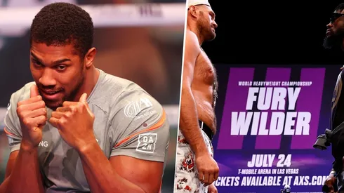 Anthony Joshua predijo un nocaut de Wilder a Tyson Fury en la trilogía
