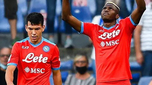 Chucky Lozano, el gran asistidor de Napoli en la goleada ante Sampdoria