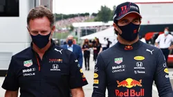 Christian Horner, satisfecho con el desempeño de Checo Pérez.