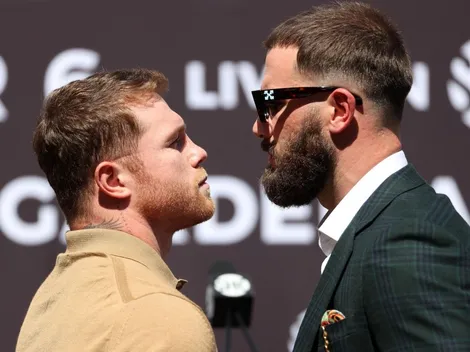Caleb Plant presumió el golpe que le dio a Canelo Álvarez