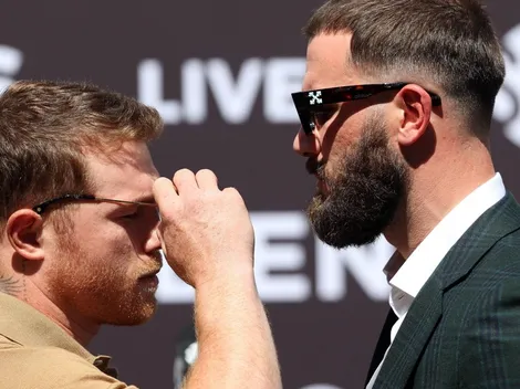 Caleb Plant habló de un test de drogas positivo de Canelo Álvarez