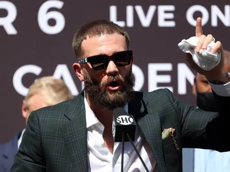 Caleb Plant negó haberse referido a la madre de Canelo Álvarez
