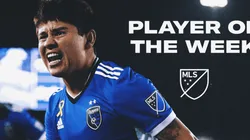 Javier Eduardo López, atacante del San José Earthquakes.