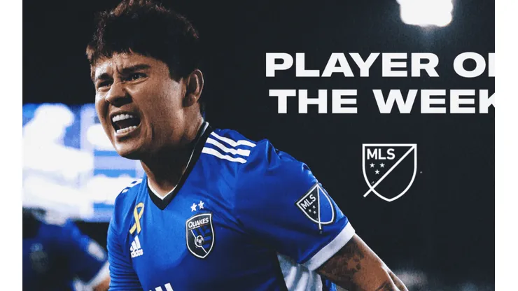 Javier Eduardo López, atacante del San José Earthquakes.