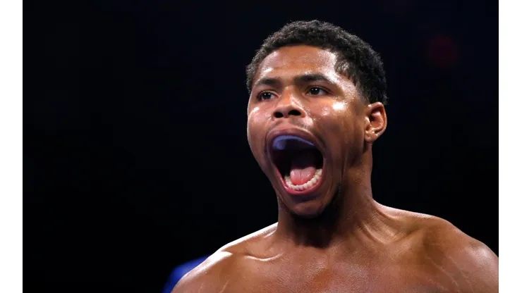 Shakur Stevenson calentó la previa con Jamel Herring