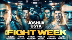 Anthony Joshua vs Oleksandr Usyk: Conoce la cartelera completa
