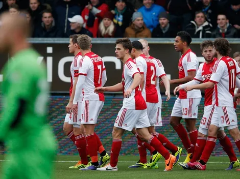 Ajax aplastó a Cambuur con Edson Álvarez como titular