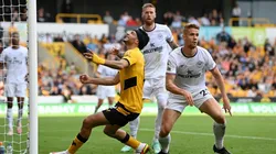 Raúl Jiménez ni siquiera estuvo cerca de marcar.