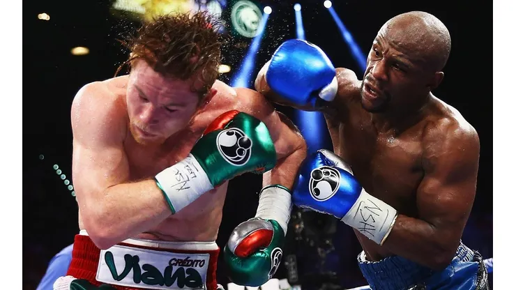 Desde Floyd Mayweather Promotion dijeron que el choque más fácil fue con Canelo.
