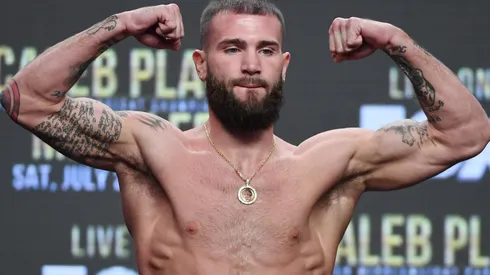 Chocolatito dijo que Caleb Plant pierde por KO ante Canelo Álvarez.