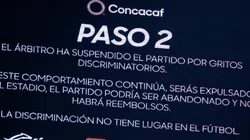El partido Cruz Azul Monterrey en el estadio Azteca fue suspendido 10 minutos.