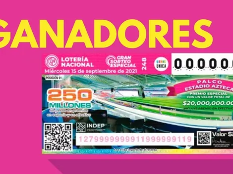 Mira AQUÍ los ganadores de la rifa Lotenal del 15 de septiembre