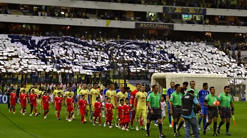 América en su séptima final de Concacf, contra Tigres en 2016.