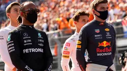 Hamilton y Verstappen se sacaron chispas en Monza.