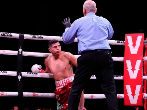 El mexicano Pablo César Cano se fue noqueado este martes