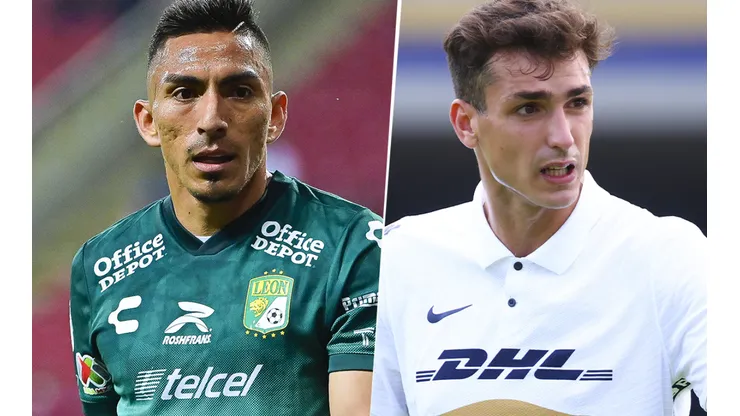 León vs. Pumas UNAM por la Leagues Cup. (Imago)