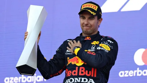 Checo Pérez, piloto mexicano de Red Bull Racing Honda.