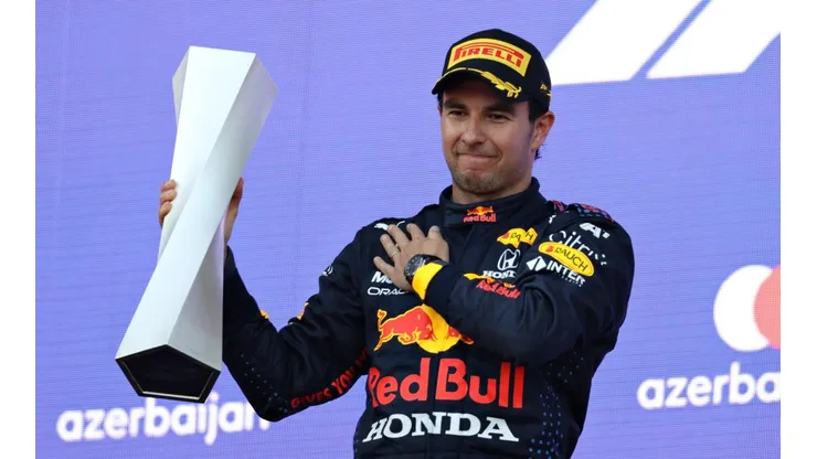 Checo Pérez, piloto mexicano de Red Bull Racing Honda.