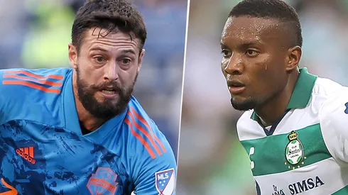 Seattle Sounders vs. Santos Laguna por la semifinal de la Leagues Cup 2021. (Getty Images)