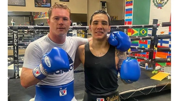 Canelo Álvarez defendió a Óscar Valdez.