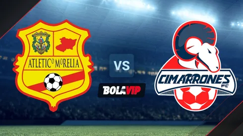 Atlético Morelia vs. Cimarrones de Sonora EN VIVO por la Liga de Expansión MX