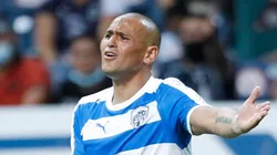 El debut de Suazo en Raya2 se vio opacado por el sismo.