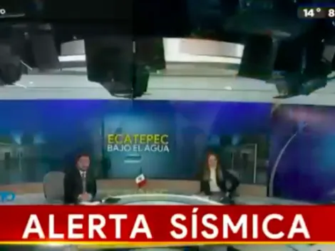 Periodistas de TV se mantuvieron informando en vivo a pesar del sismo en la Ciudad de México