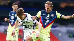 El jugador del América le recordó a su mamá a los fans de Pumas