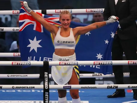 La Bombardera Rubia y una victoria que le costó un ojo en compota