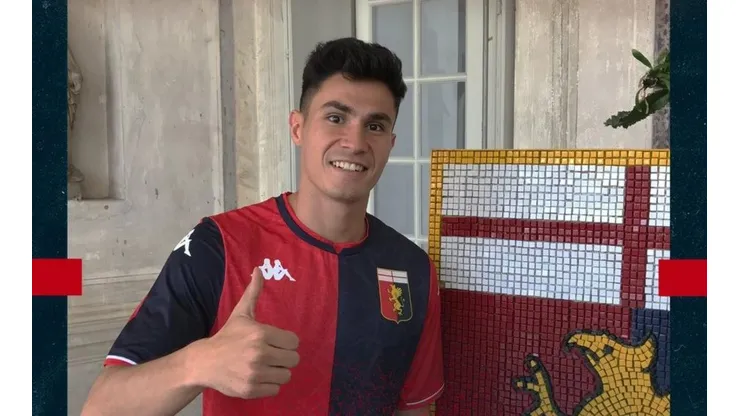 Pablo Galdames hijo, nuevo compañero de Johan Vásquez en el Genoa.