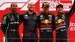 Hamilton, Verstappen y Checo, protagonistas de la temporada 2021.