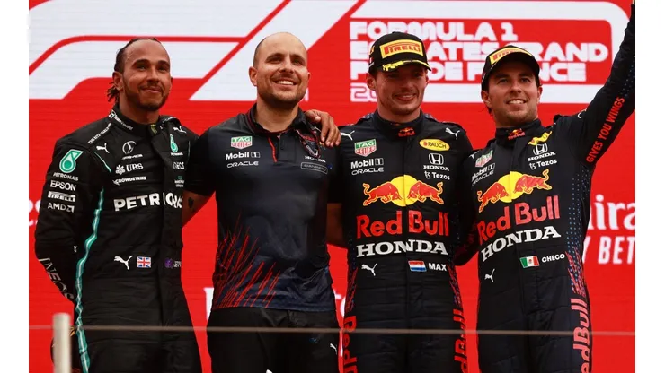 Hamilton, Verstappen y Checo, protagonistas de la temporada 2021.