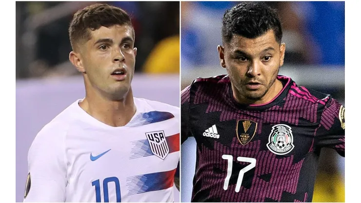 Pulisic y Tecatito, las banderas de sus países en el inicio de Eliminatorias.