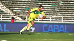 Tres dobletes en ocho partidos para Martín Cauteruccio en Argentina