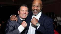 Chávez y Tyson tuvieron un encuentro único en Estados Unidos.