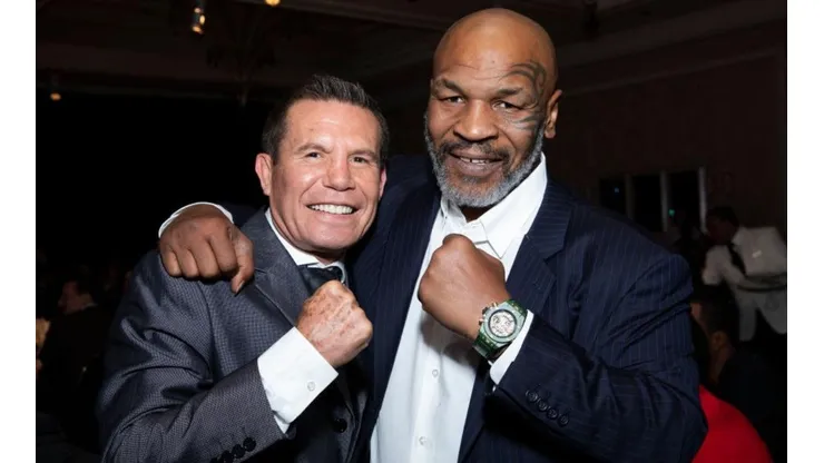 Chávez y Tyson tuvieron un encuentro único en Estados Unidos.