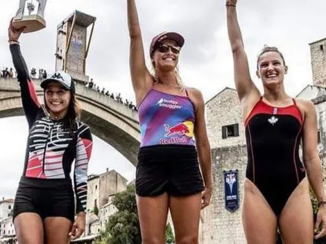 La mexicana Adriana Jiménez se lleva la plata en la Serie Mundial de Clavados de Altura