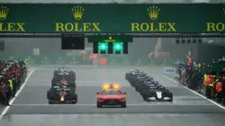 Vergonzozo: en un Gran Premio de Bélgica que debió suspenderse por lluvia, se corrieron dos vueltas y se dio por terminada la carrera