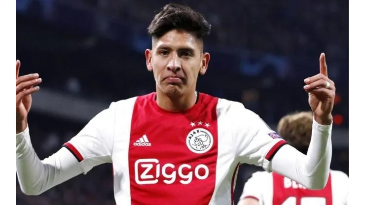 Edson Álvarez anotó en la goleada de Ajax.