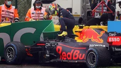 Sergio Pérez y un GP de Bélgica para olvidar.