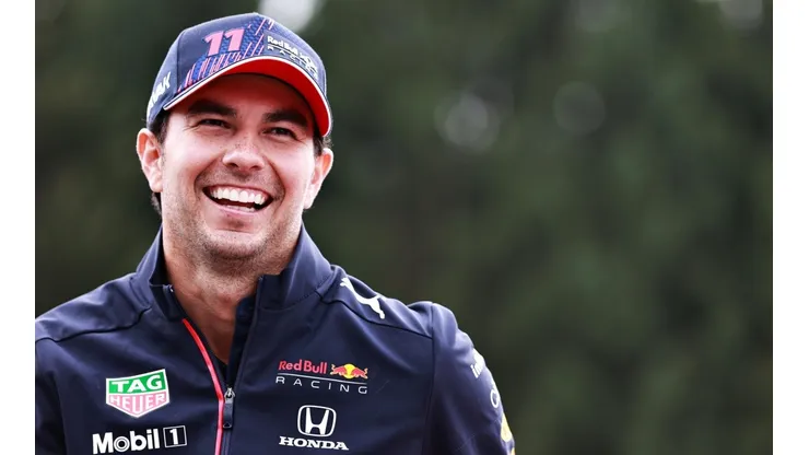 Checo Pérez se prepara para el GP de Bélgica.