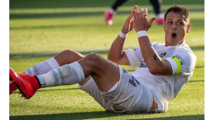 Javier Hernández no juega con el Galaxy desde el 26 de junio.
