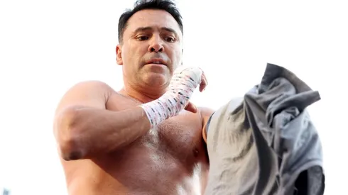 De la Hoya dijo que no quiere enfrentar a Canelo Álvarez