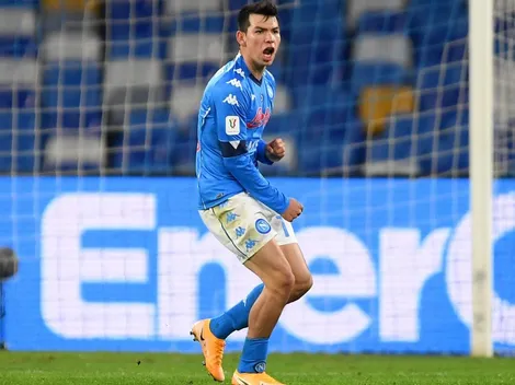 Hirving Lozano jugó 20 minutos en la victoria de Napoli ante Venezia