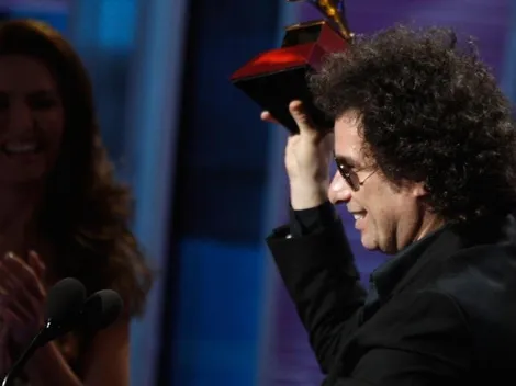 Calamaro y una pasión futbolera no precisamente hereditaria