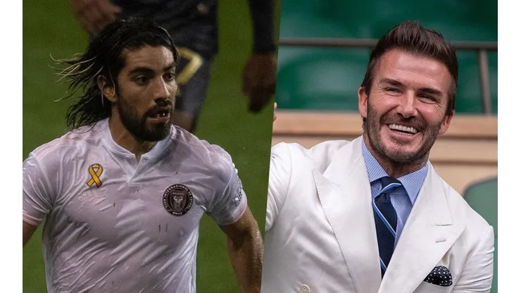 David Beckham tuvo una épica reacción al golazo de Pizarro.