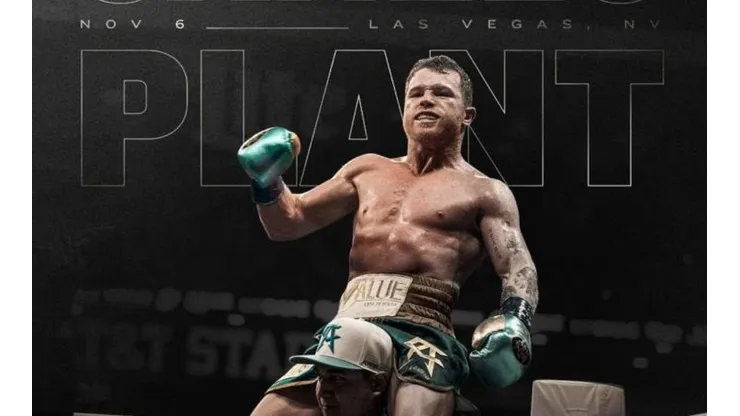 Canelo Álvarez vs. Caleb Plant ya tiene fecha oficial (Fuente: Twitter Canelo Álvarez)