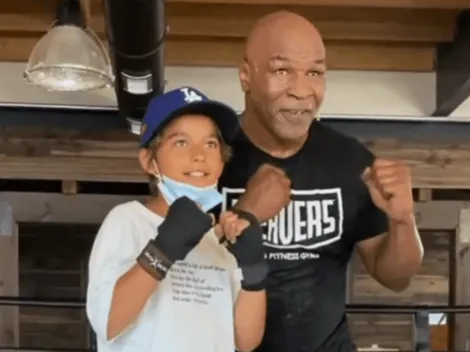 Mike Tyson al final era un tierno y entrenó al hijo de Arturo Gatti